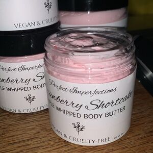 link in bio Luxury Strawberry Shortcake Vegan Triple Whipped Body Butter